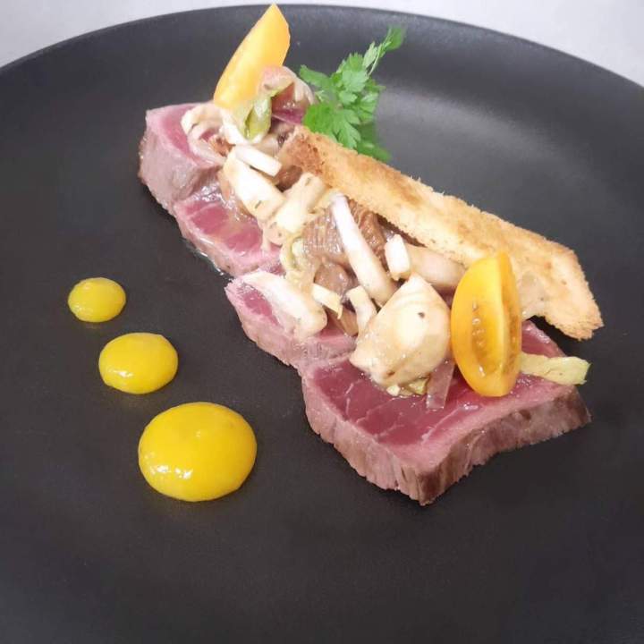 Menu restaurant français Beaujolais