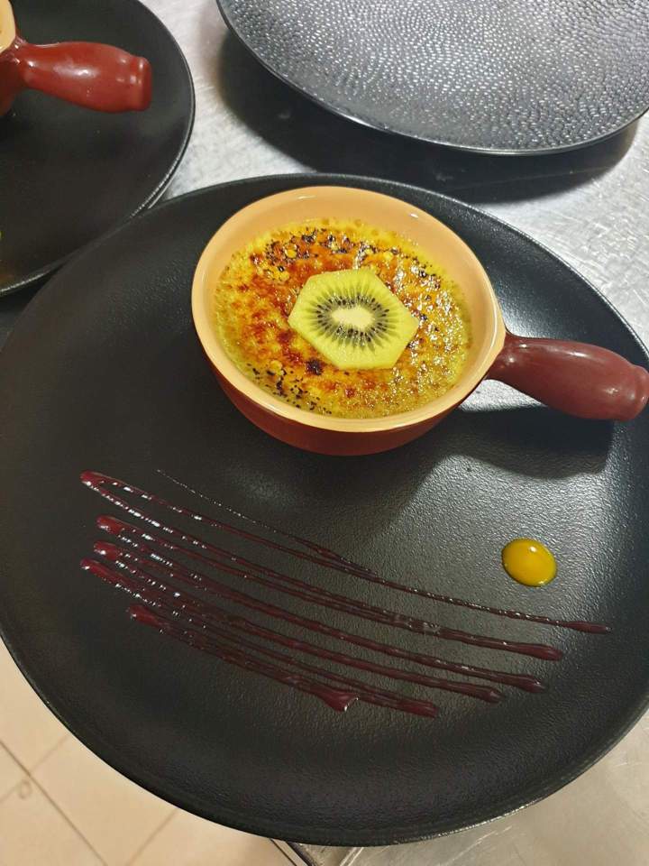 Crème brûlée Beaujolais